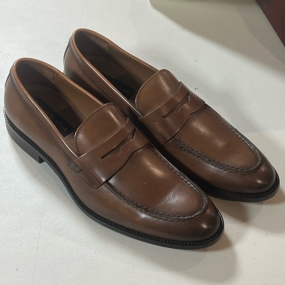 brand New To Boot New York Size 11 Adam Derrick Antique Brown Slip On Loafer - Picture 2 of 13